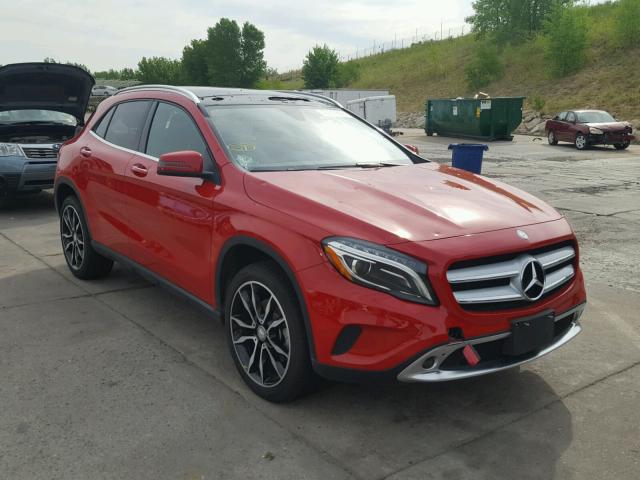 WDCTG4GBXHJ301219 - 2017 MERCEDES-BENZ GLA 250 4M RED photo 1