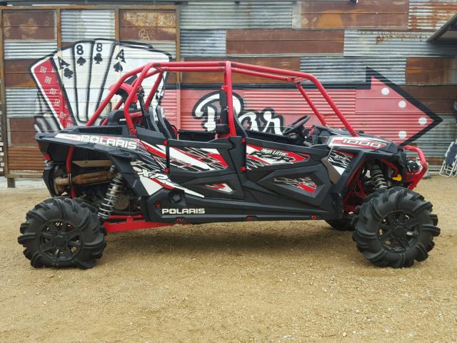 3NSVFM998GF784855 - 2016 POLARIS RZR XP 4 1 RED photo 1