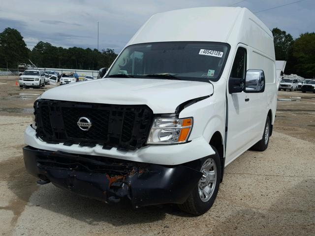 1N6AF0LY4HN808738 - 2017 NISSAN NV 2500 S WHITE photo 2