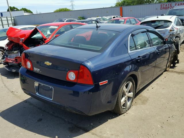1G1ZC5E12BF262074 - 2011 CHEVROLET MALIBU 1LT BLUE photo 4