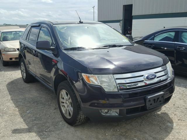 2FMDK49C27BB38739 - 2007 FORD EDGE SEL P PURPLE photo 1