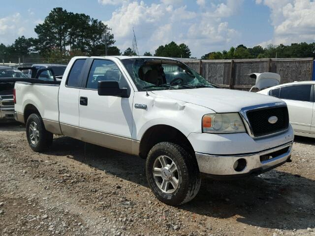 1FTPX14V87NA14473 - 2007 FORD F150 WHITE photo 1