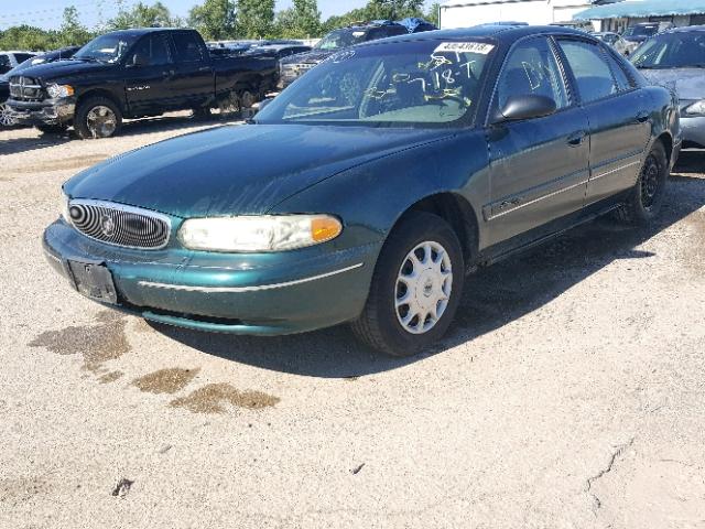 2G4WS52M0W1493690 - 1998 BUICK CENTURY CU GREEN photo 2