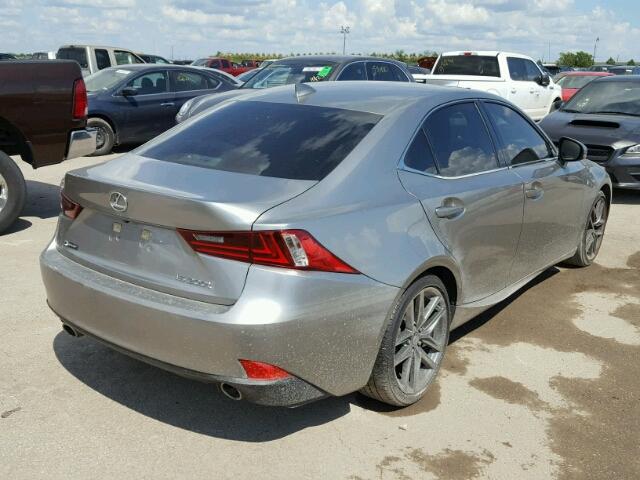 JTHBA1D29G5034179 - 2016 LEXUS IS 200T SILVER photo 4