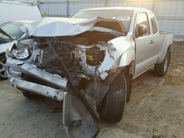 5TFUU4EN3BX006483 - 2011 TOYOTA TACOMA ACC ვერცხლისფერი ფოტო 2