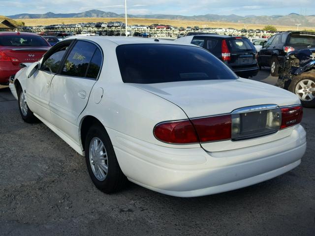 1G4HP52K85U211419 - 2005 BUICK LESABRE CU WHITE photo 3