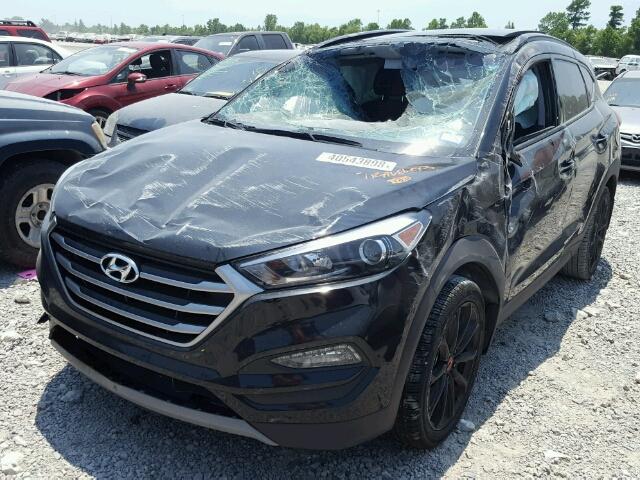 KM8J33A26HU431102 - 2017 HYUNDAI TUCSON LIM BLACK photo 2