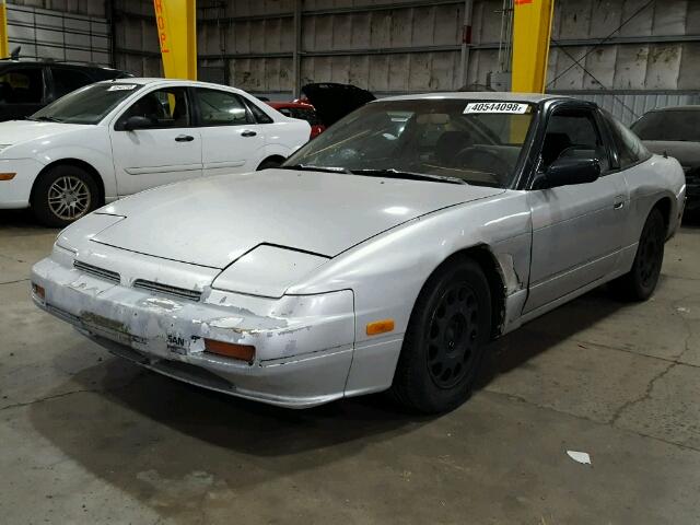 JN1HS36P3KW011600 - 1989 NISSAN 240SX SE SILVER photo 2