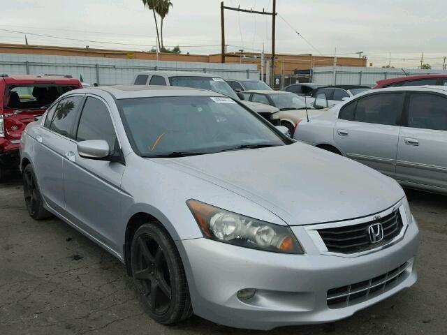 1HGCP36808A054008 - 2008 HONDA ACCORD EXL SILVER photo 1