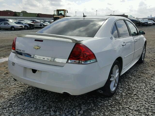 2G1WU57MX91154519 - 2009 CHEVROLET IMPALA WHITE photo 4