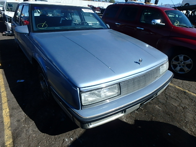 1G4HP54C2JH489984 - 1988 BUICK LESABRE CU BLUE photo 1