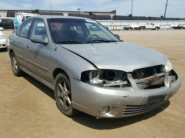 3N1BB51D71L130236 - 2001 NISSAN SENTRA SE SILVER photo 1