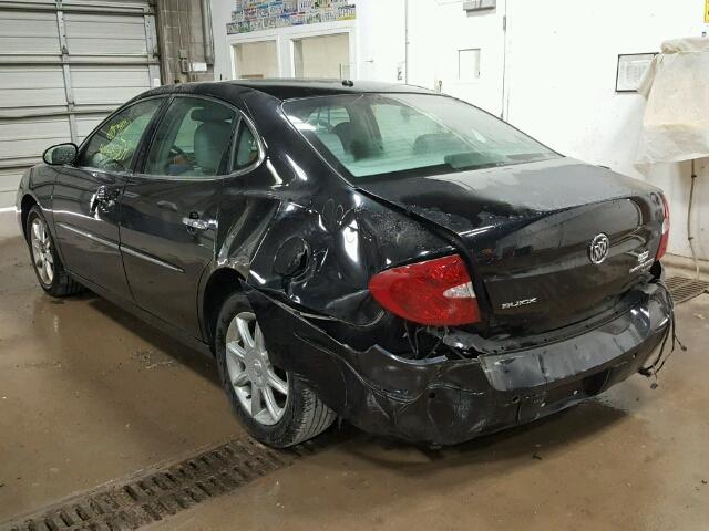 2G4WE567551335856 - 2005 BUICK LACROSSE C BLACK photo 3