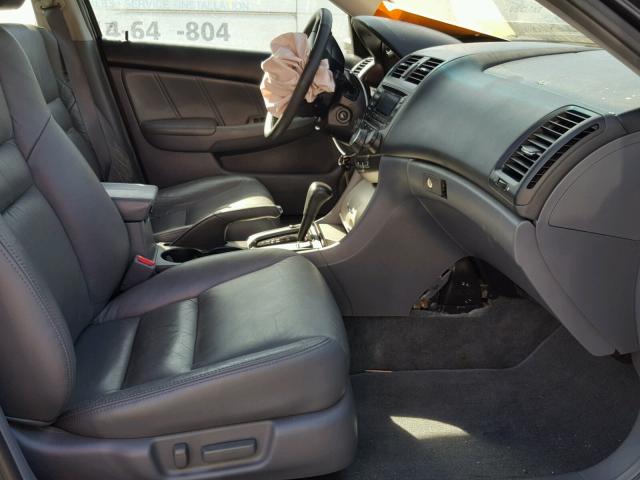 1HGCM66564A073351 - 2004 HONDA ACCORD GRAY photo 5