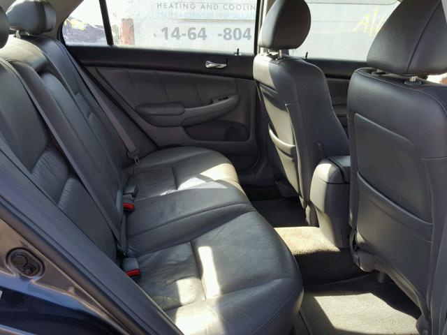 1HGCM66564A073351 - 2004 HONDA ACCORD GRAY photo 6