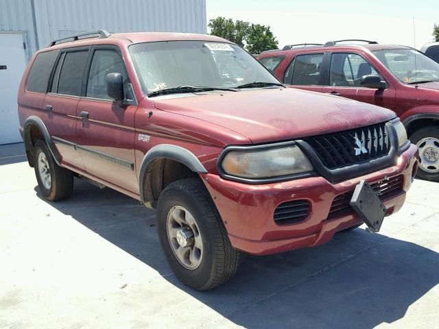 JA4LS21HX3J006355 - 2003 MITSUBISHI MONTERO SP RED photo 1