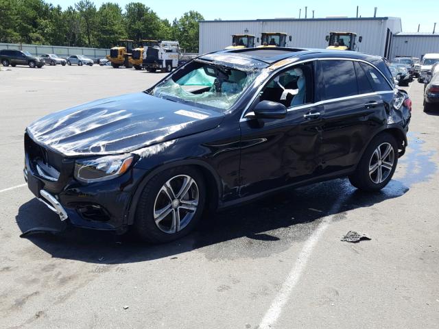 WDC0G4KB1HF114688 - 2017 MERCEDES-BENZ GLC 300 4M BLACK photo 2