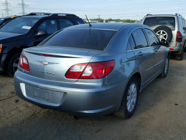 1C3LC46R67N534686 - 2007 CHRYSLER SEBRING BLUE photo 4