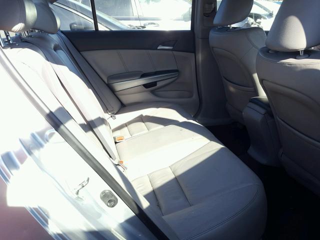 JHMCP26898C035243 - 2008 HONDA ACCORD EXL SILVER photo 6