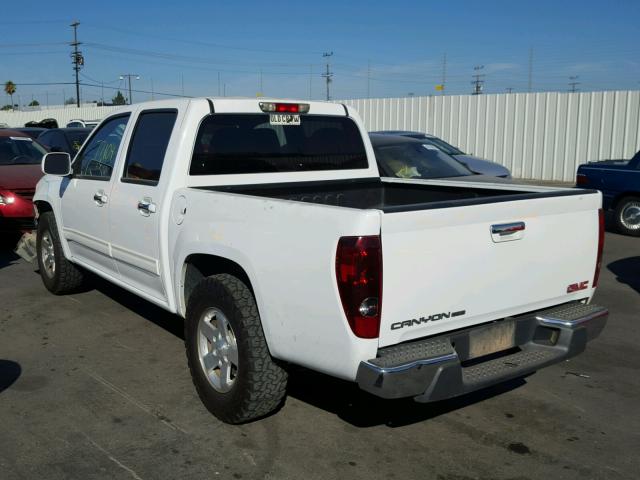 1GTD5MFE3B8124197 - 2011 GMC CANYON SLE WHITE photo 3