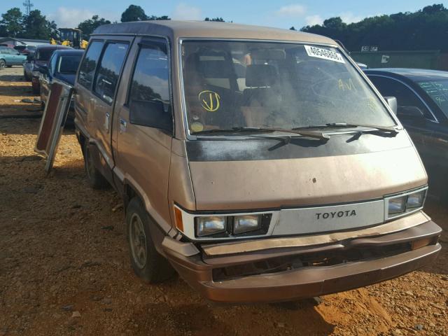 JT3YR26V5F5045961 - 1985 TOYOTA VAN WAGON BROWN photo 1