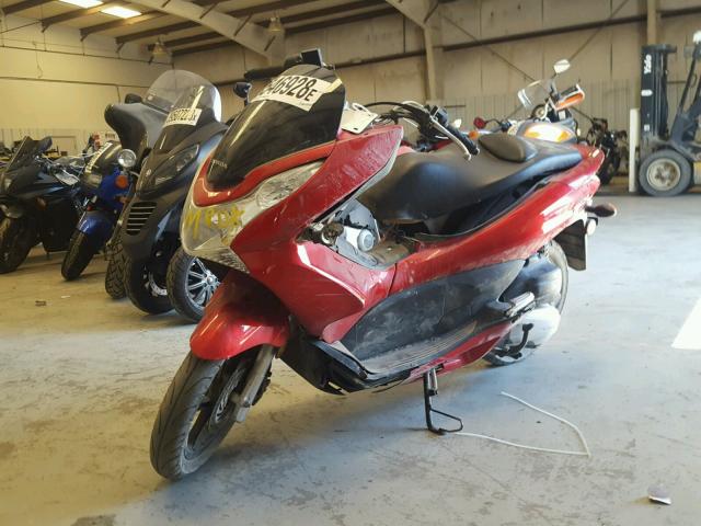 MLHJF2803B5001178 - 2011 HONDA PCX Қызыл фото 2