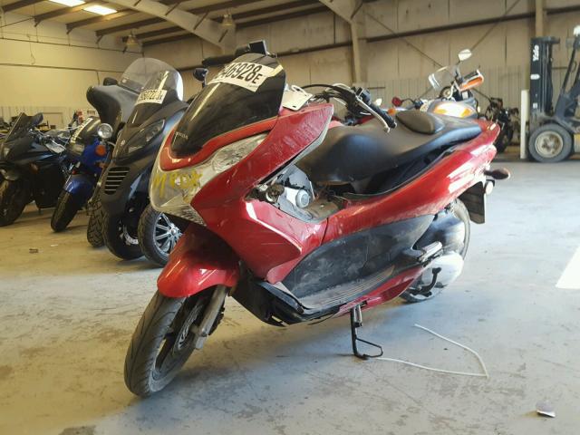 MLHJF2803B5001178 - 2011 HONDA PCX RED photo 2