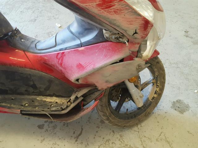 MLHJF2803B5001178 - 2011 HONDA PCX RED photo 9