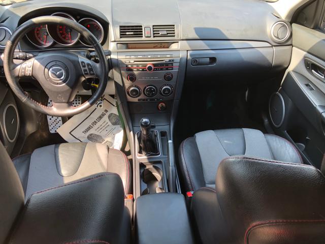 JM1BK34MX81827155 - 2008 MAZDA SPEED 3 黑色 照片 9