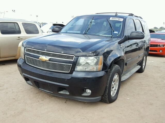 1GNFC13057R188529 - 2007 CHEVROLET TAHOE BLACK photo 2