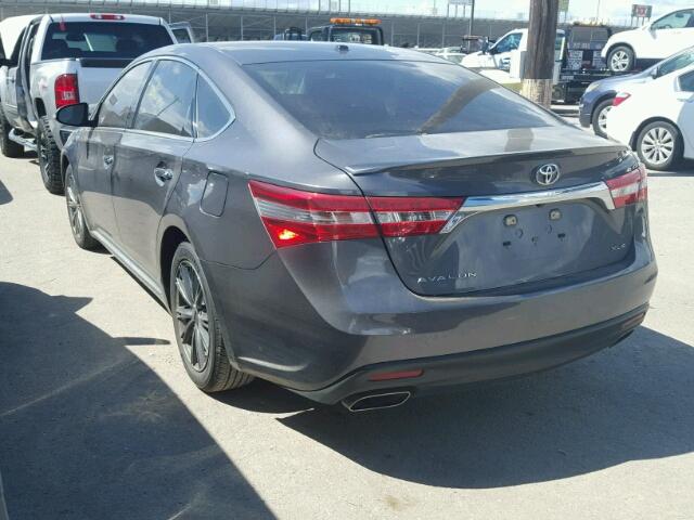 4T1BK1EBXEU134397 - 2014 TOYOTA AVALON BAS GRAY photo 3