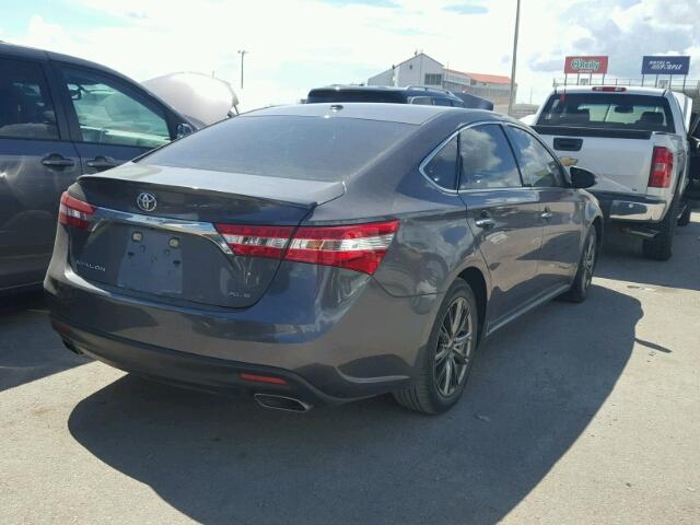 4T1BK1EBXEU134397 - 2014 TOYOTA AVALON BAS GRAY photo 4