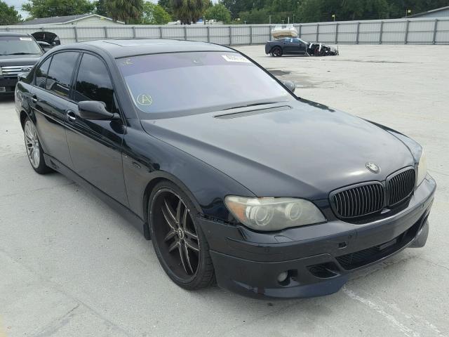 WBAHN83587DT67366 - 2007 BMW 750 BLACK photo 1