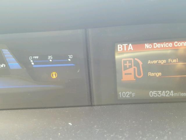 2HGFG3B89FH503624 - 2015 HONDA CIVIC EX BLACK photo 8