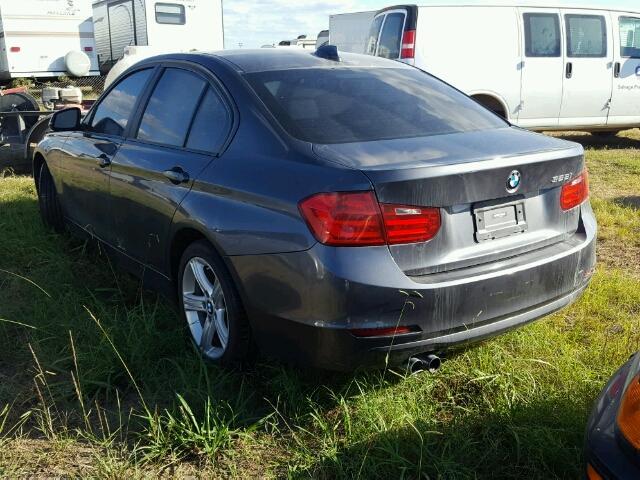 WBA3A5C50CF347065 - 2012 BMW 328 GRAY photo 3