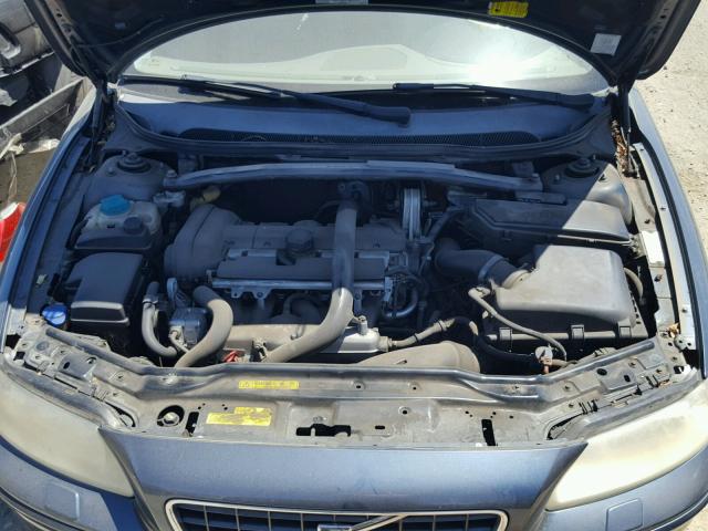 YV1RS592052475558 - 2005 VOLVO S60 2.5T BLUE photo 7