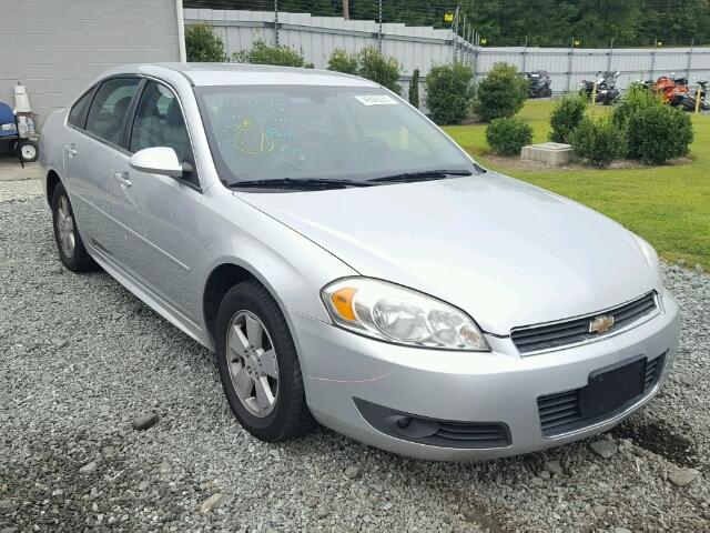 2G1WG5EKXB1133703 - 2011 CHEVROLET IMPALA LT SILVER photo 1