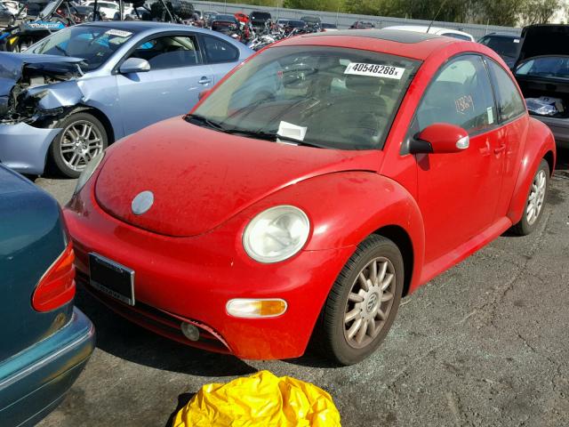 3VWCK31CX5M410162 - 2005 VOLKSWAGEN NEW BEETLE 红色 照片 2