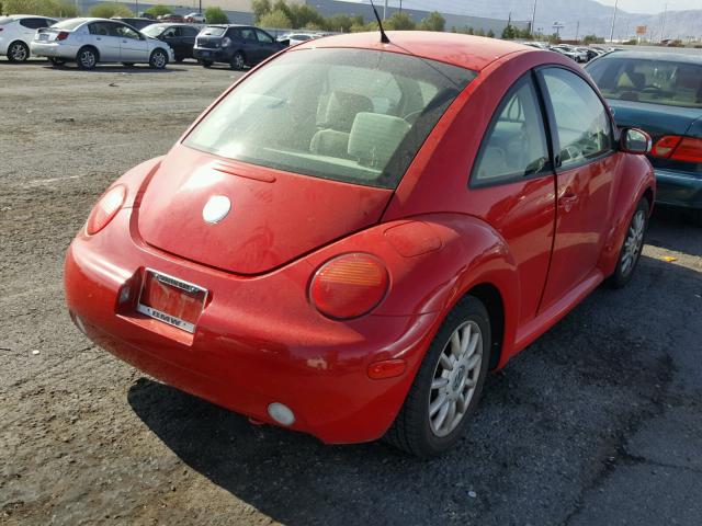 3VWCK31CX5M410162 - 2005 VOLKSWAGEN NEW BEETLE 红色 照片 4