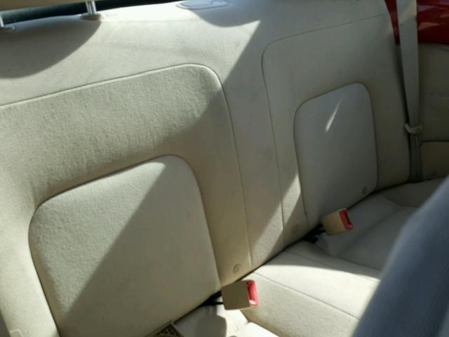 3VWCK31CX5M410162 - 2005 VOLKSWAGEN NEW BEETLE 红色 照片 6