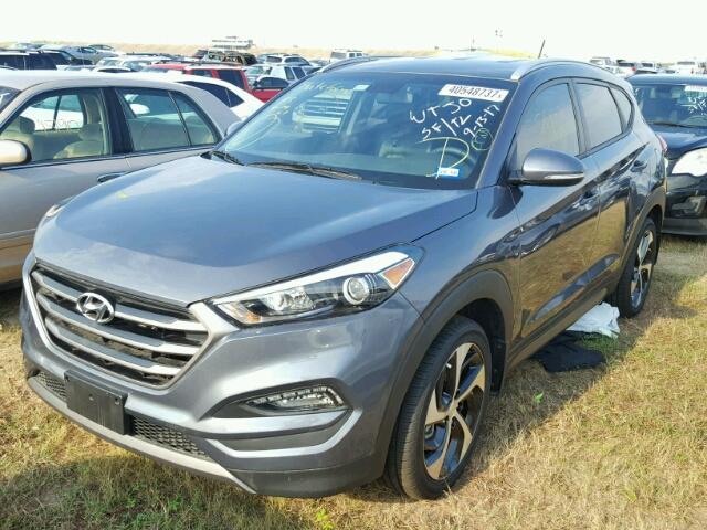 KM8J33A2XGU213193 - 2016 HYUNDAI TUCSON LIM GRAY photo 2