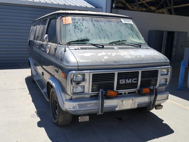 1GDEG25K9K7507329 - 1989 GMC RALLY WAGO GRAY photo 1