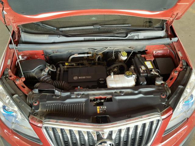 KL4CJDSB9GB669828 - 2016 BUICK ENCORE PRE RED photo 7