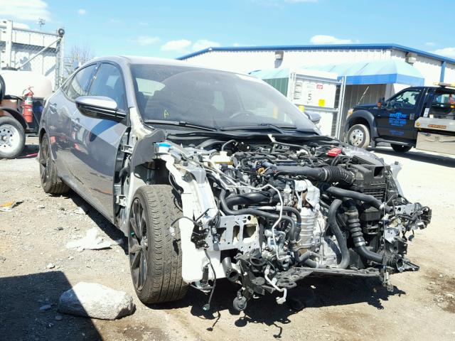 SHHFK7H47JU416942 - 2018 HONDA CIVIC SPOR SILVER photo 1