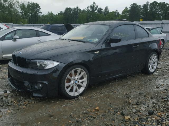 WBAUP9C56CVL91734 - 2012 BMW 128 I BLACK photo 2