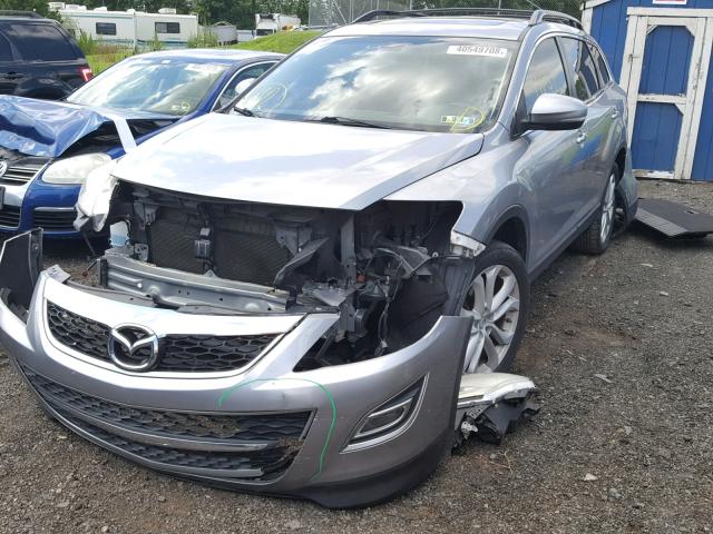 JM3TB3DVXB0305935 - 2011 MAZDA CX-9 SILVER photo 2
