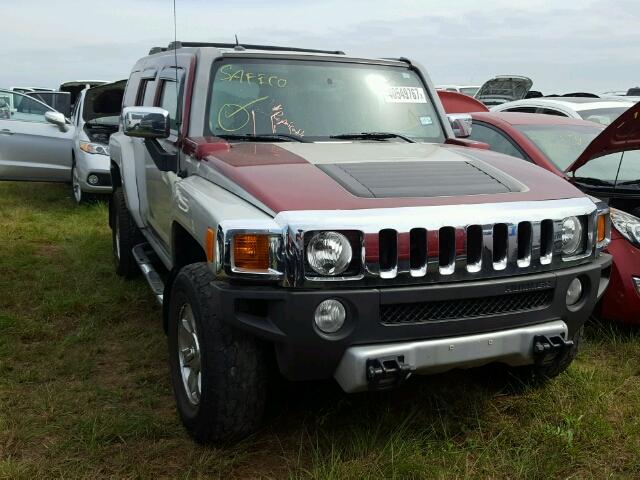 5GTEN43E488230183 - 2008 HUMMER H3 LUXURY SILVER photo 1