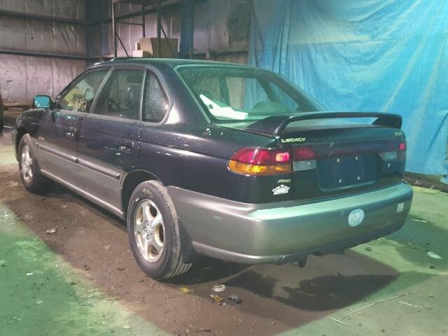 4S3BD6853X7261088 - 1999 SUBARU LEGACY 30T BLUE photo 3