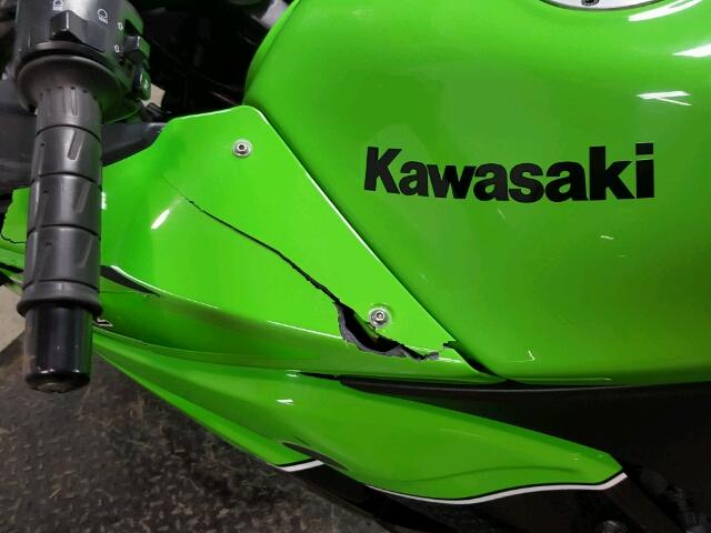 JKAEXMJ19BDA84280 - 2011 KAWASAKI EX250 J GREEN photo 9