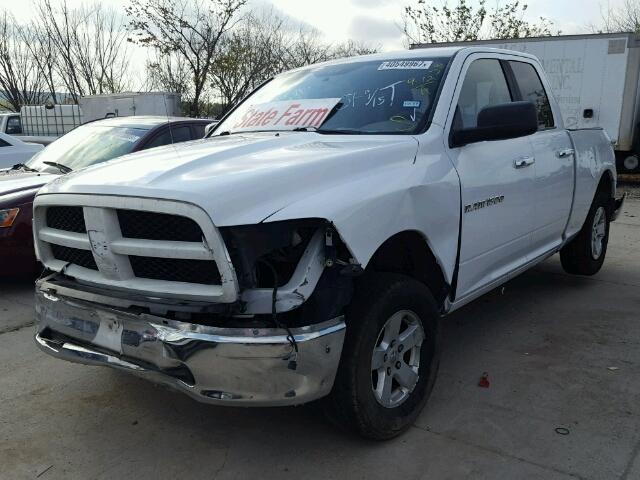 1D7RB1GP0BS679548 - 2011 DODGE RAM 1500 WHITE photo 2